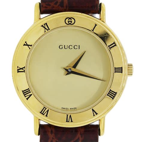 orologio gucci oro vintage|Shop Vintage Gucci Watches.